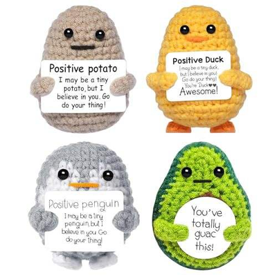 comprar CXHP Manual de algodão crochet positivo batata Plush 10 × 8 × 5cm, alívio de estresse brinquedo presente Fabricação em linha