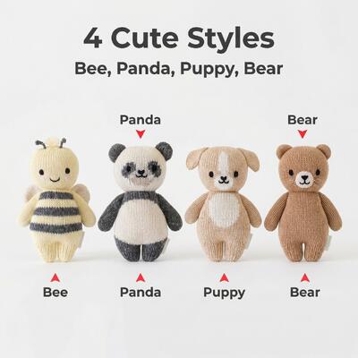 comprar Brinquedos de animais de tricô à mão - 4 estilos fofos Fabricação em linha