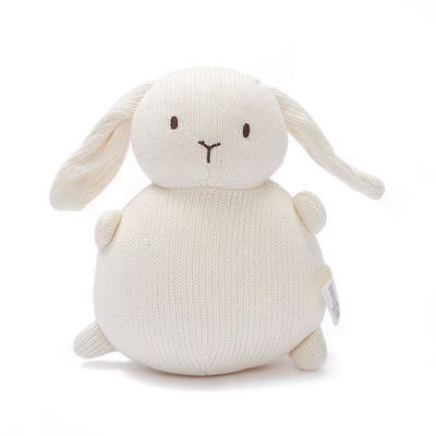 comprar Doce presente para bebê personalizado coelho crochê animais recheados de crochê feito à mão coelho crochê brinquedo de pelúcia Fabricação em linha