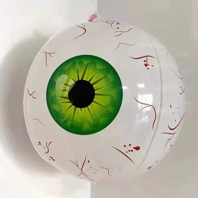 Bom preço. O horror assustador dos globos oculares de Dia das Bruxas sustenta balões infláveis do estilo do olho 22