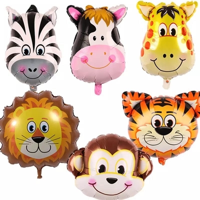 Bom preço. Decoração principal animal do balão da folha do hélio dos desenhos animados dos Ballons da folha on-line