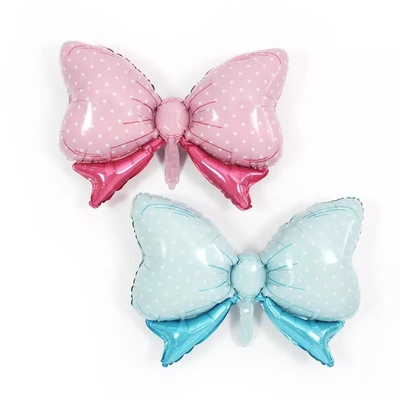 Bom preço. Fontes por atacado do partido da decoração dos balões da folha de alumínio do aniversário de Dot Bow Candy Balloon Baby do círculo on-line