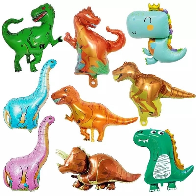 Bom preço. Balão decorativo da folha do tema por atacado de Rex Brontosaurus Charizard Dinosaur Party do tiranossauro dos balões da série do dinossauro on-line