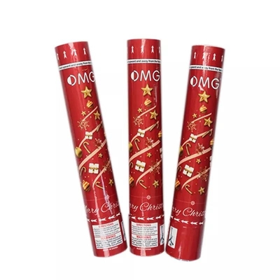 Bom preço. O gênero handheld por atacado do papel dos fogos de artifício revela o canhão da panela de fazer pipoca dos confetes do canhão dos confetes para o Natal do casamento on-line
