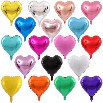 Bom preço. Wholesal balões da folha do balão da decoração do partido da forma do coração de 18 polegadas para o casamento on-line