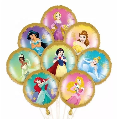 Bom preço. Balão da folha da folha 18inch do hélio da princesa de Wholesal para a decoração do presente de aniversário do partido on-line