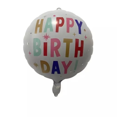 Bom preço. Preço competitivo de Wholesal balões decorativos redondos da folha do feliz aniversario dos balões de 18 polegadas on-line