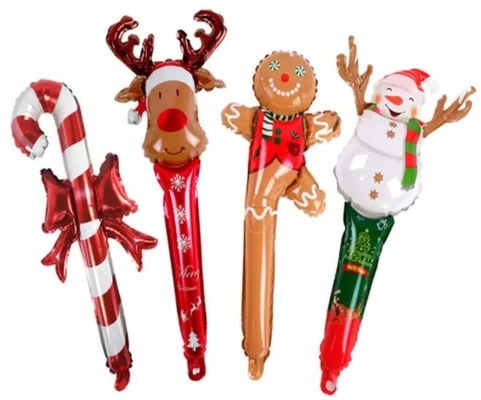 Bom preço. Conjunto de balões de folha de sinos de árvore de Natal do Papai Noel para o Natal de ano novo on-line