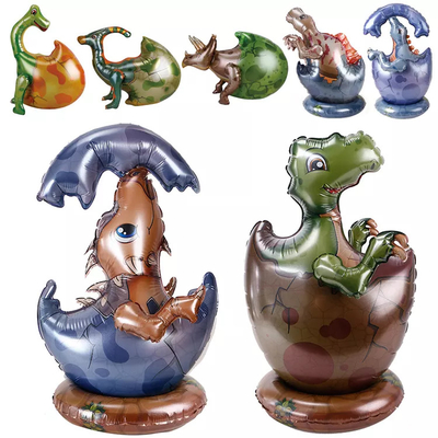 Bom preço. Balões em forma de ovo de dinossauro de tamanho grande para decoração de festa durável China on-line