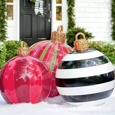 Bom preço. A bola inflável do Natal exterior da decoração conduziu o balão luminoso para o pátio on-line