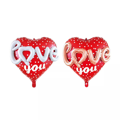 Bom preço. Balão dado forma coração da folha do partido para a sala do casamento da celebração do dia de Valentim on-line