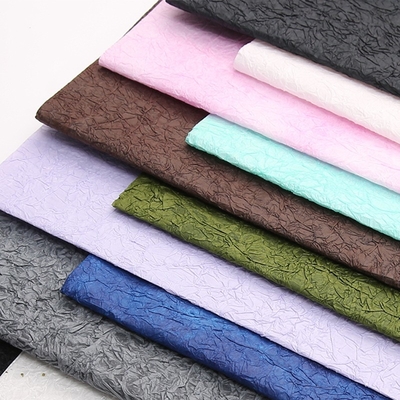 Papel feito à mão 58cm x 58cm de Crepe Paper Art Wrapping Paper Sheets Art Gift Wrapping do florista