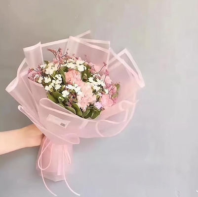 Bom preço. Papel de envolvimento transparente impermeável de Matte Non Woven Tissue Flowers para o ramalhete on-line