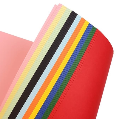 Bom preço Folhas de papel coloridas retangulares A3 acabamento liso on-line