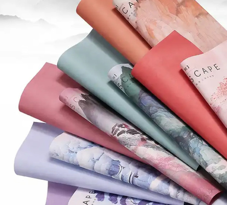 Bom preço. Papel de arte de estilo chinês papel de embrulho de flores 85g papel reciclável impermeável on-line