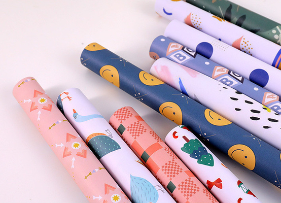 Bom preço. Cartoon Gift Wrap Craft Paper Gifts para Casamento Aniversário Férias Baby Shower on-line