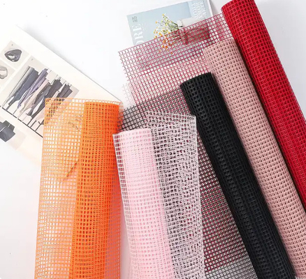 Bom preço Furo circular Florista Bouquets Papel Poly Floral Decor Flower Wrapping Mesh on-line