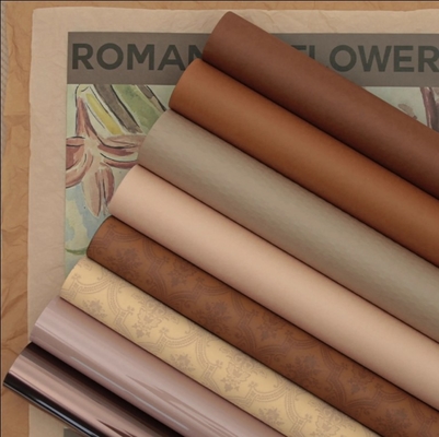 Bom preço Papel de embrulho personalizado da série Maillard para florista on-line