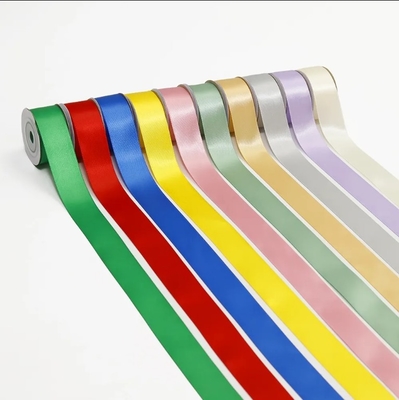 Bom preço. Fios de papel de seda de poliéster 196 cores para rosto único e duplo on-line