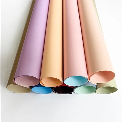 Bom preço. Papel Ouya Luxo Coréia embalagem de flores Biocolor Bouquet de dois lados Florista Papel de embalagem à prova d'água para flores on-line