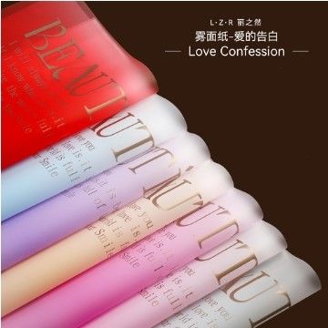 Bom preço. Lizhiran estilo coreano estampado em ouro papel de embrulho de presente de flores Inglês impermeável dia dos namorados buquê de flores papel de embrulho on-line