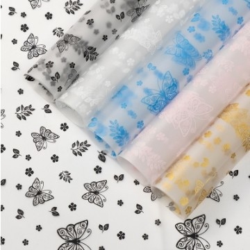Bom preço. Butterfly Love Nosa Papel Flor Papel de embrulho Flor Arte à prova d'água Faça você mesmo Papel de embrulho Flor Material por atacado on-line