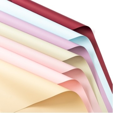 Bom preço. Cor pura Ou Ya papel de embrulho de flores papel de embrulho de flores papel de abertura cesto de flores presente rosa material de flores estilo coreano primeiro amor on-line