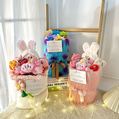 Bom preço. Celebre o Dia dos Namorados Chinês com um Bouquet de bonecas de pelúcia on-line