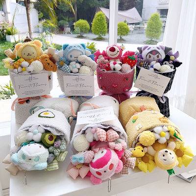 Bom preço. Bouquets de bonecas de desenho animado 20x30cm O presente ideal para sua namorada no Dia dos Namorados on-line