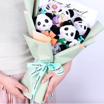 Bom preço. Boneca Panda Plush Bouquet Graduação Bouquet Graduação Temporada Bouquet Presente para colegas e namoradas Produto acabado do Dia das Crianças Bouquet on-line