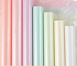 Bom preço. Boquete de flores espessado papel de esfregar de mão de flores embrulhado Papel de pera de neve perolado on-line