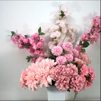 Bom preço. AF-111 em estoque Venda quente Bouquet de rosa peônia de seda flores artificiais flores baratas para casa flores de casamento decorativas on-line