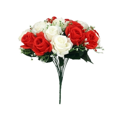 Bom preço. Bouquets de rosas artificiais, decoração para o lar, arranjos florais, adereços de casamento para festivais on-line