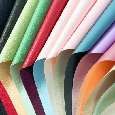 Bom preço. Papel de embrulho de flores espessado, papel Ouya de duas cores e de dois lados, por grosso, papel de embrulho de flores de cores sólidas, arte floral, papel de embrulho de buquê do Festival de Qixi on-line