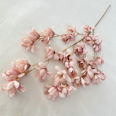 Bom preço. Flores artificiais rosa sujo decoração do salão de casamento flores artificiais, peônias, cerejeiras e rosas on-line