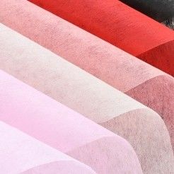 Bom preço. Papel de embalagem de flores de cor única, revestido com tecido não tecido on-line