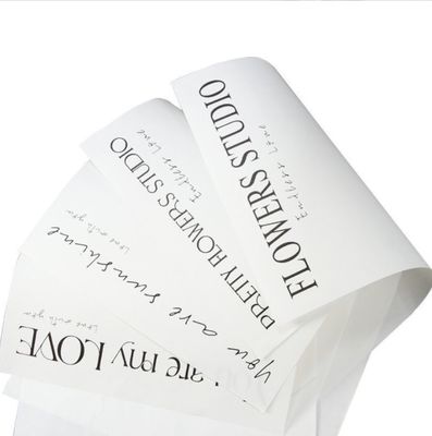 Bom preço. Papel de flores simples em inglês, papel de flores popular no Instagram, papel kraft, materiais grossistas e suprimentos para lojas de flores on-line