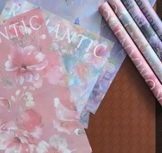 Bom preço. Papel de revestimento de flores de alta qualidade, estilo pintura a óleo siciliano on-line