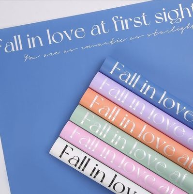 Bom preço. Papel de embrulho de confissão de flores do Dia dos Namorados, papel de Cynthia Oya, materiais artísticos para decoração de buquês, novos materiais para floristas on-line