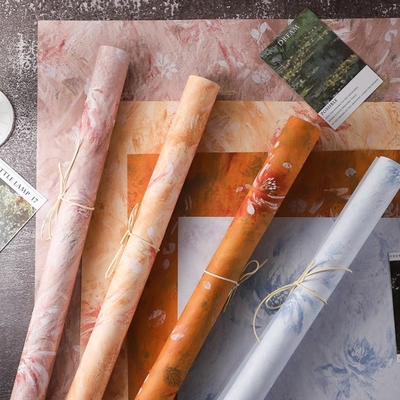 Bom preço. Venda por grosso de papel de embrulho de flores de série para pintura a óleo, papel impermeável espesso, papel de arte popular, materiais de floreiras, papel de flores de arte esplêndida on-line