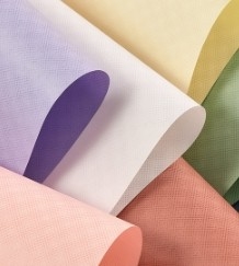 Bom preço. Arranjo floral de ponta padrão de maçã de caranguejo de dois lados papel de embrulho de sombra transparente papel de embalagem de buquê de flores on-line