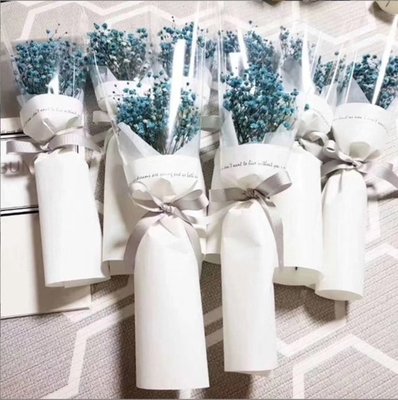 Bom preço. Embalagem única de buquê, papel de embalagem única para o Dia da Mulher, papel de embalagem única para o Dia do Professor, embrulho de flores ao estilo coreano on-line