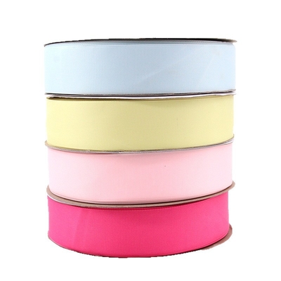 Localização do fabricante 3.8cm100 fita multi-colorada com costelas acessórios de vestuário por atacado casa caixa de presente têxtil fita filetrada