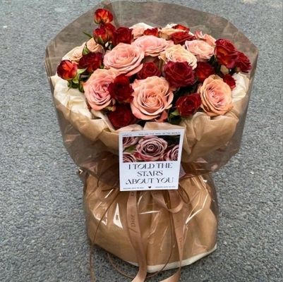 Película de geleia colorida, buquês de flores de celófano de cristal transparente, papel de embrulho de flores frescas, filme OPP, material de embrulho de arte floral à prova d'água