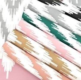 Bom preço. Papel de embalagem de flores impermeável da montanha de neve Meili on-line