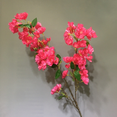 Bom preço. Simulação de flores de cerejeira, flores de maracujá, flores de pêra, flores de maçã, flores de pêssego, flores artificiais de casamento novo, decoração do lar, paisagismo de engenharia e árvores on-line