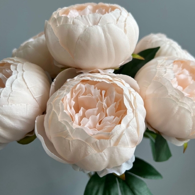 7 cabeças núcleo peônia simulação buquê material flor de casamento peônia peônia sala de casamento simulação flor