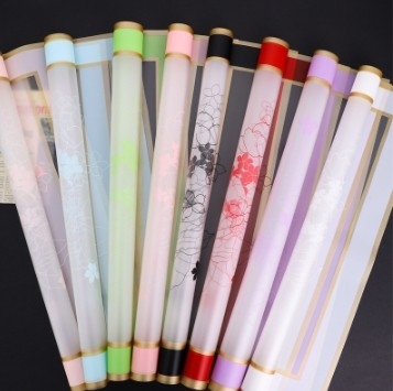 Bom preço. Papel de embalagem floral impermeável Florista embalagem BOPP Boquete Papel de embalagem para espaço de rosas on-line