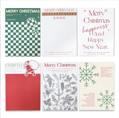 Bom preço. Nova caixa de presente de papel de embrulho de Natal, maçã de véspera de Natal e frutas de paz artesanal DIY buquê de flores papel de presente on-line