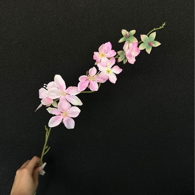 Flores artificiais cor-de-rosa, flores de casamento, tecto de hotel, decoração de banquetes, sinalização de rua, arranjo do chão flores, rosas, hortênsias, flores artificiais